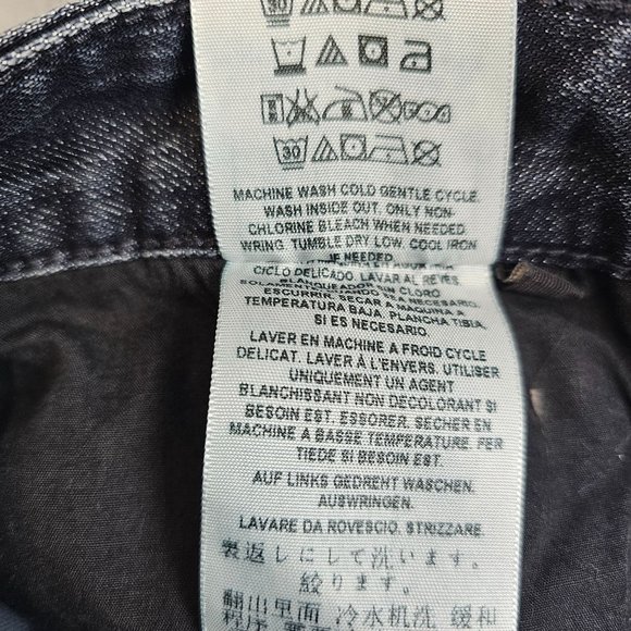 Guess Jeans Men's 28x28.5 Blue Whiskered Slim Straight Denim Casual Tag 28x30 - Picture 14 of 14